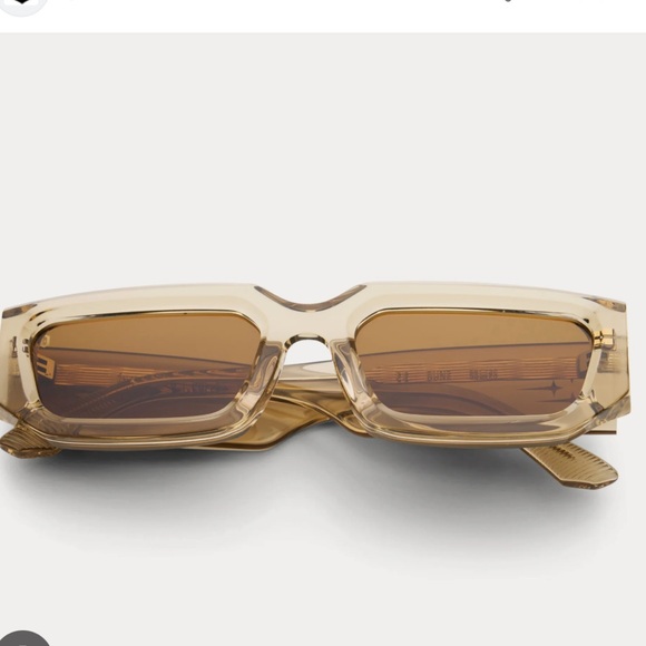 French Connection Accessories - French Connection Tan Sunglasses with Brown Lenses